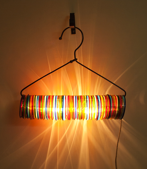 Classic Choori Lamp - Antique - Multi Color by Sahil & Sarthak